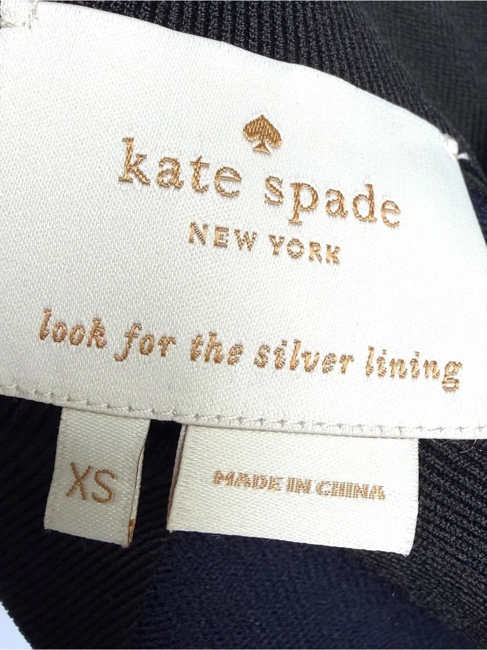 Kate Spade Trompe L’Oeil Dress Sz XS Navy Blue Black Peter Pan Collar Fit Flare